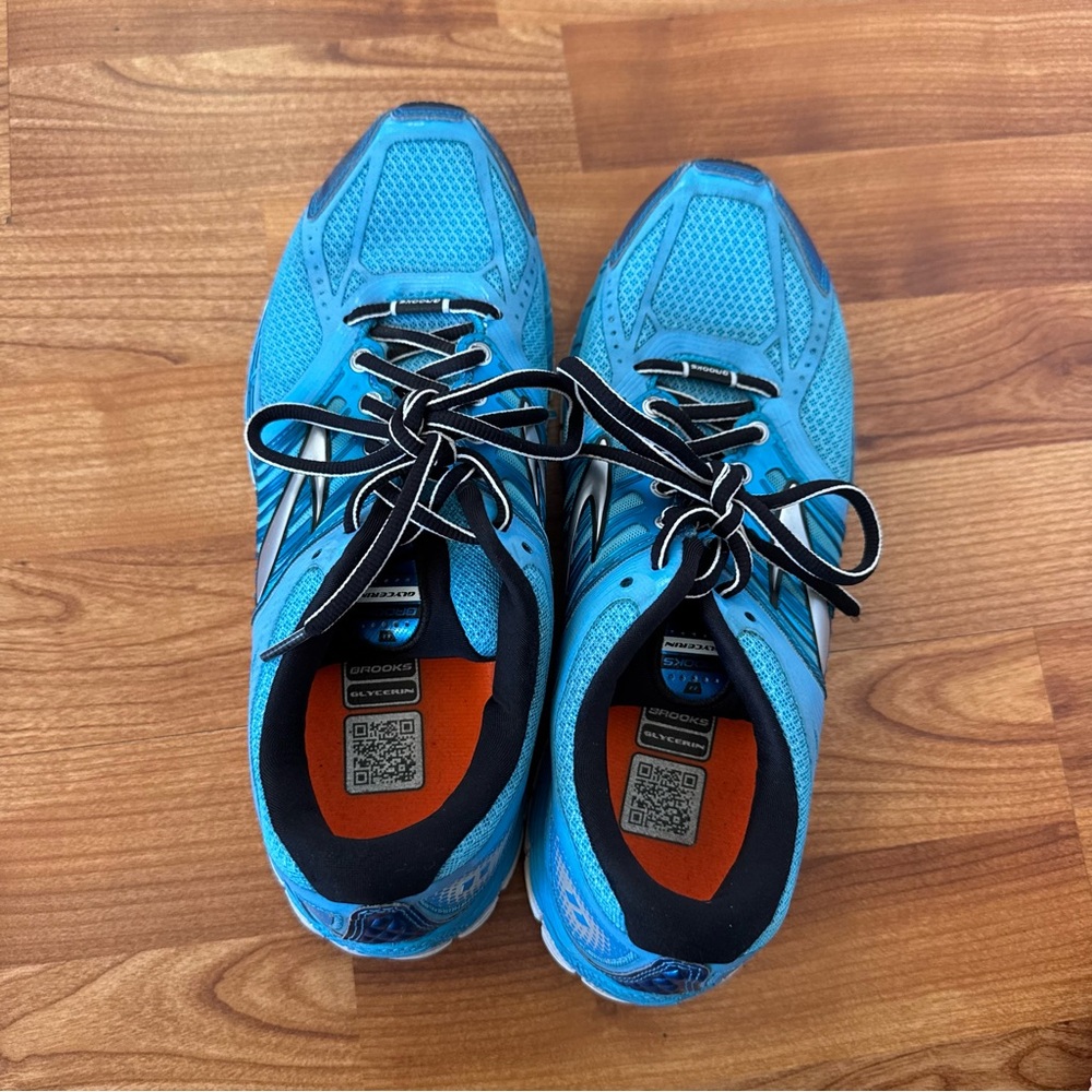 Brooks Glycerin 12 Running Shoes Blue - Picture 6 of 8
